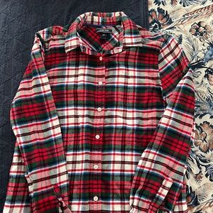 Women’s Lands End Flannel Shirt